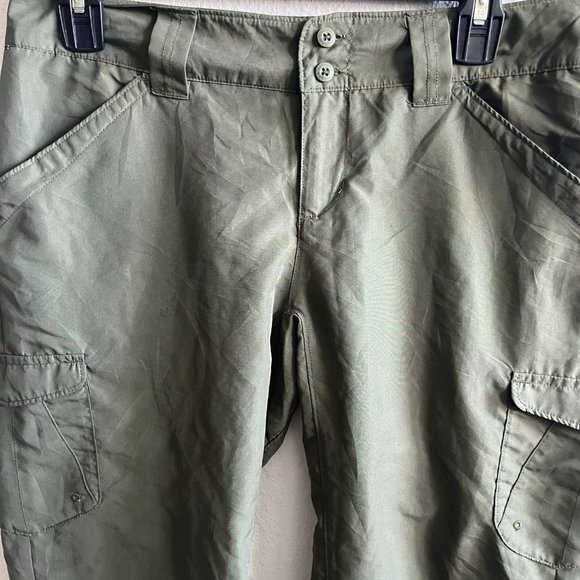 Columbia Women's Bit O Backside Green Capri Pants Size 6 Style AL8319 - Picture 4 of 11